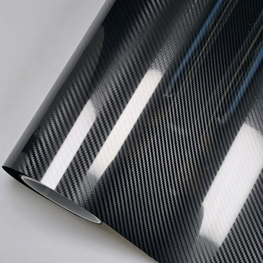 TPU Glossy Carbon Fiber PPF Paint Protection Film