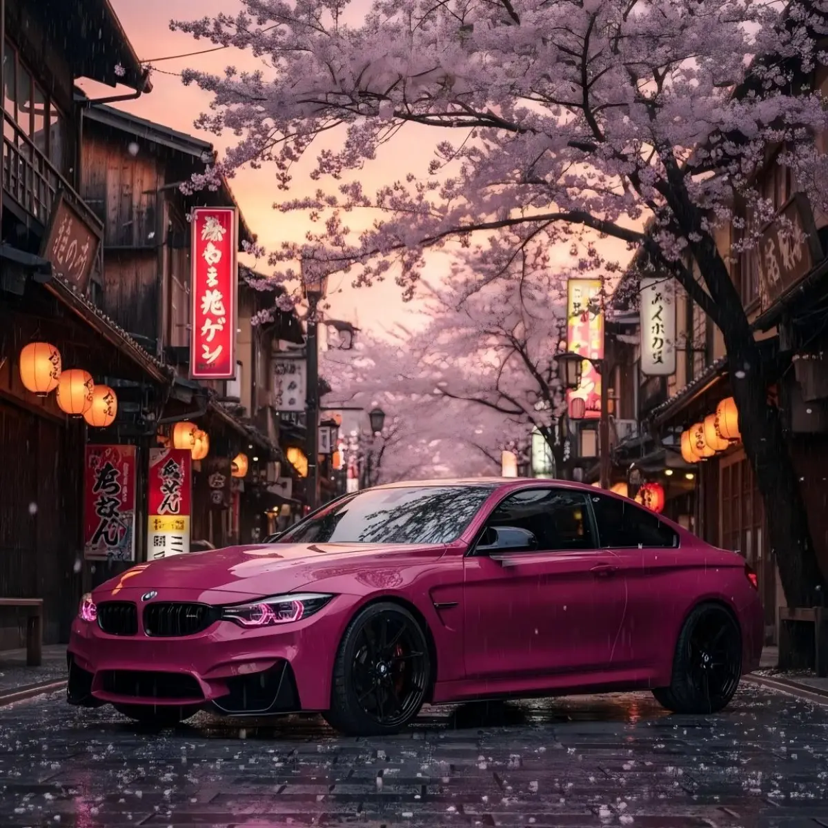 Glossy Ruby Star Colored PPF Paint Protection Film