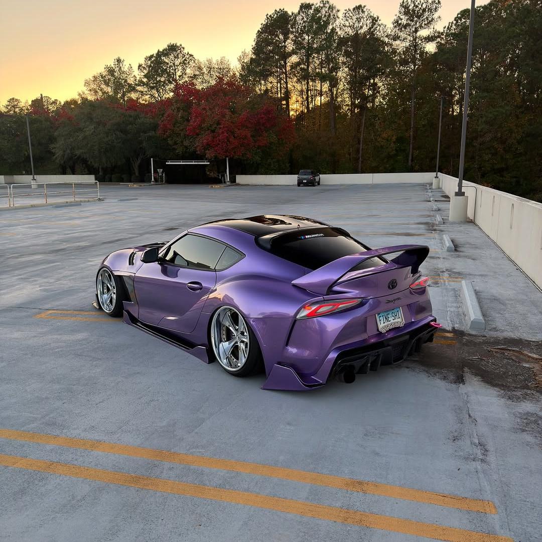 viola metallic wrap