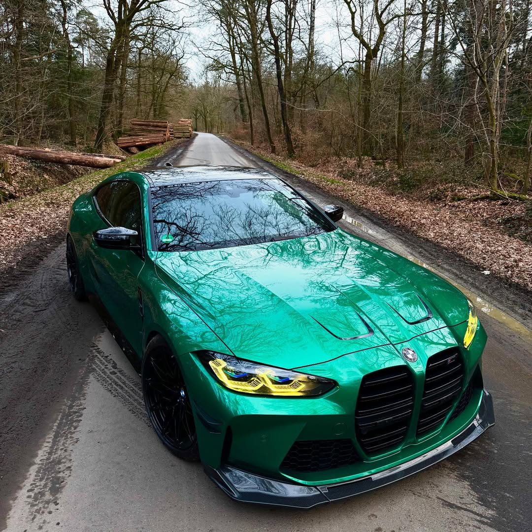 isle of man green metallic wrap