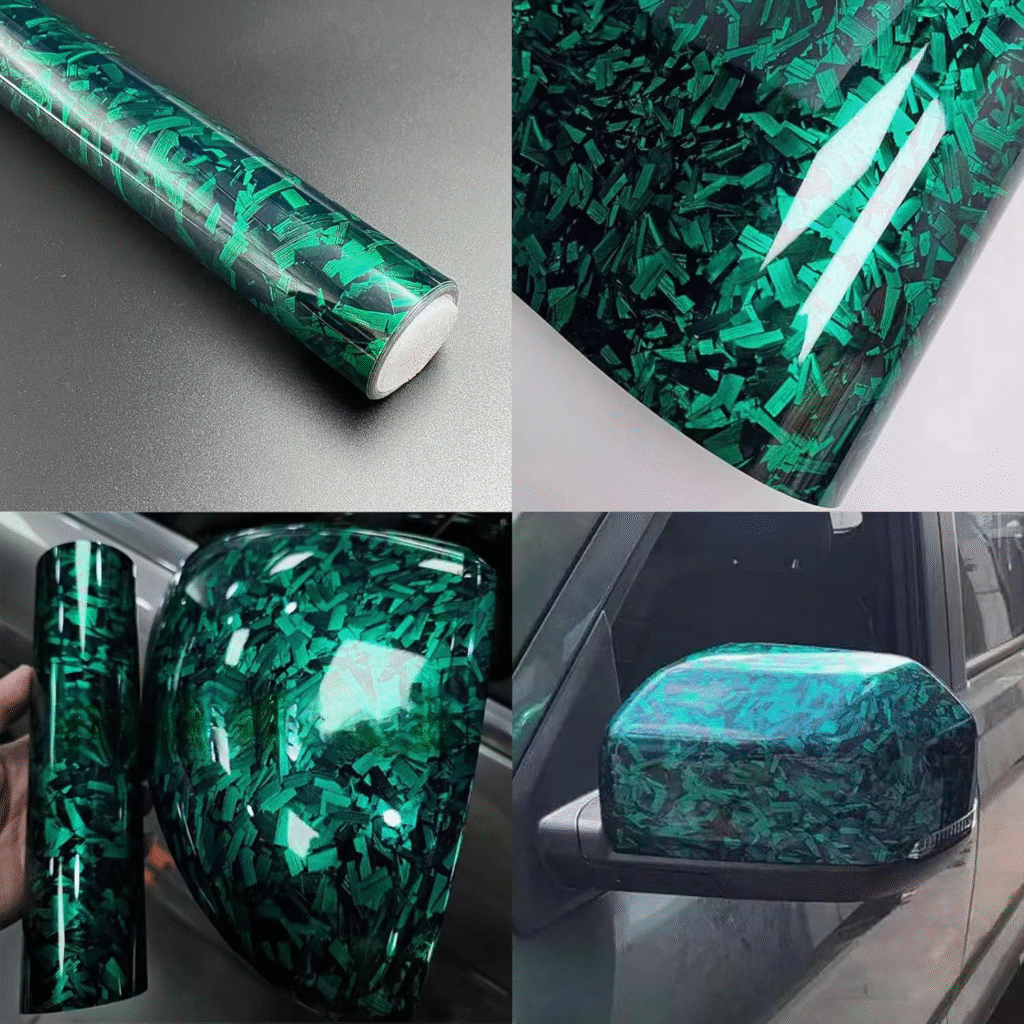 green carbon wrap