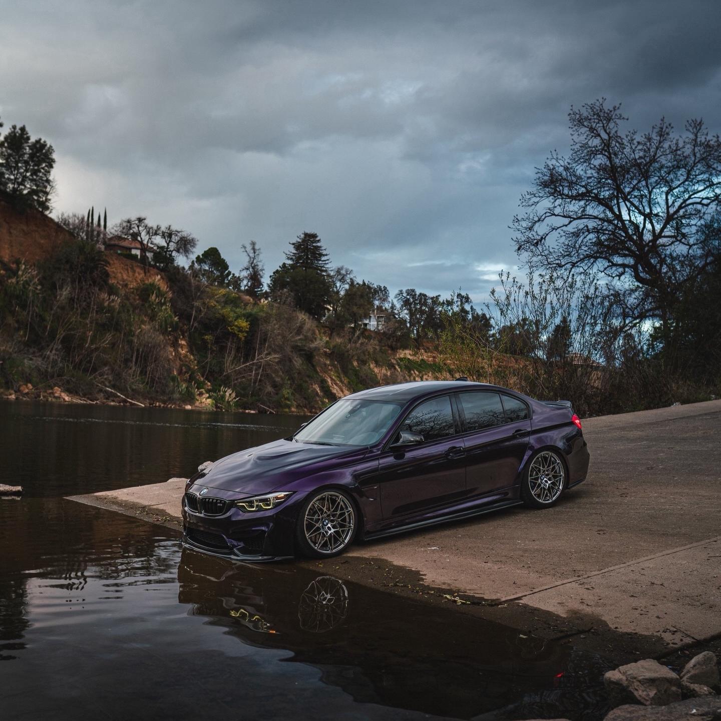 midnight purple car paint