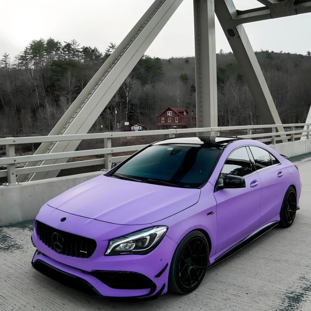 lavender colour car