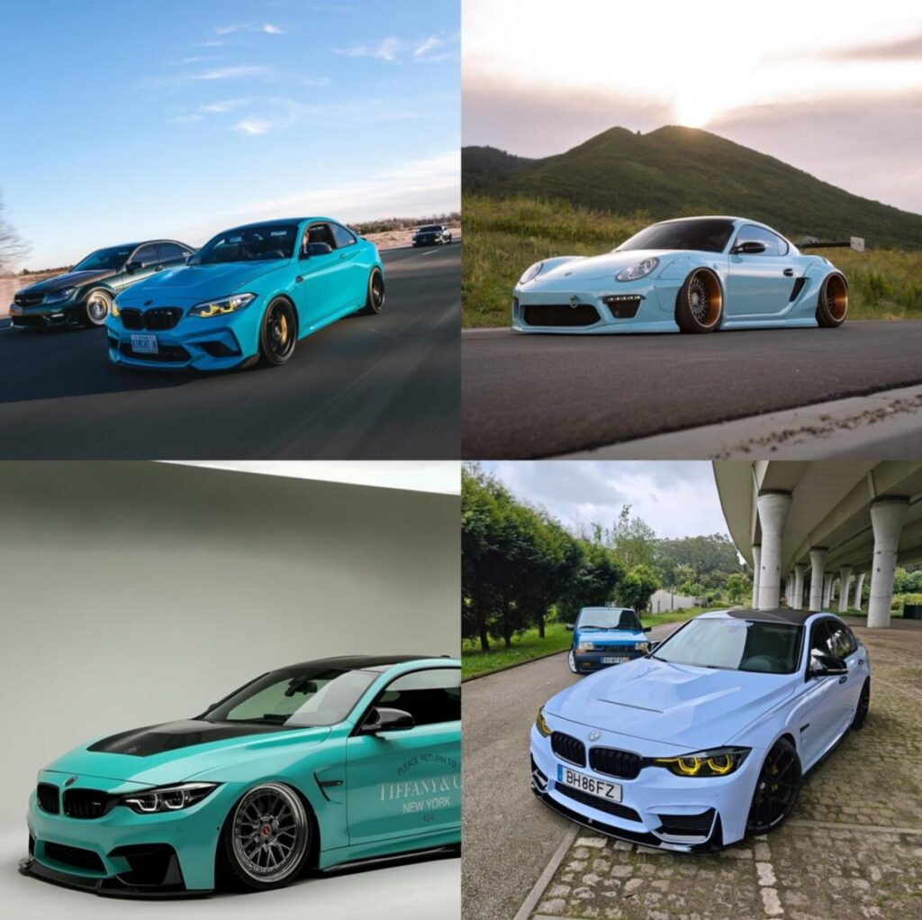 cars that come in light blue