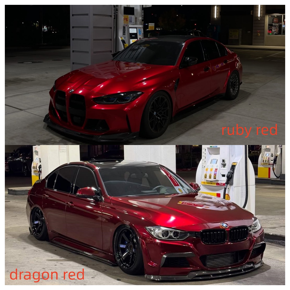 dragon red vs ruby red