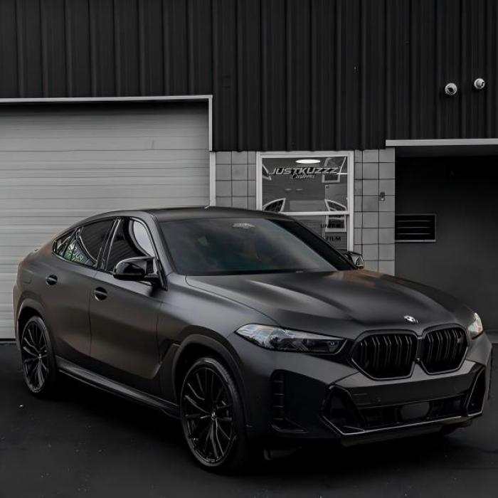 satin black ppf